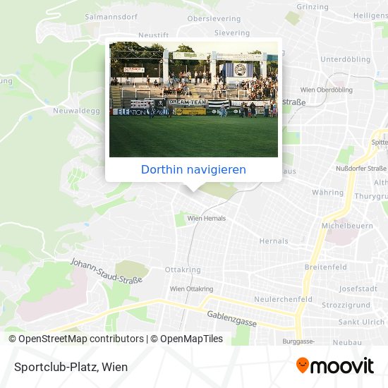 Sportclub-Platz Karte