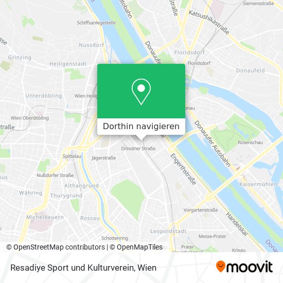Resadiye Sport und Kulturverein Karte