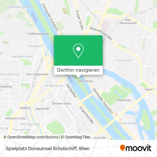 Spielplatz Donauinsel Schulschiff Karte