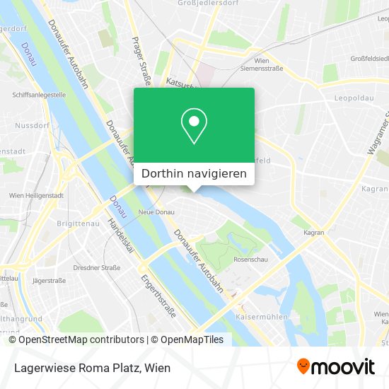 Lagerwiese Roma Platz Karte