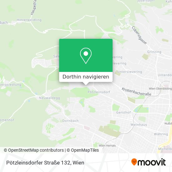 Pötzleinsdorfer Straße 132 Karte