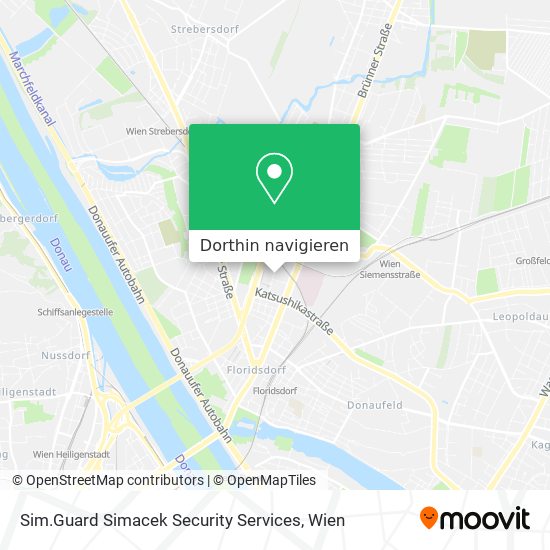 Sim.Guard Simacek Security Services Karte