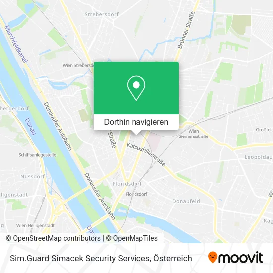 Sim.Guard Simacek Security Services Karte