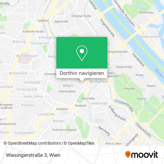 Wiesingerstraße 3 Karte