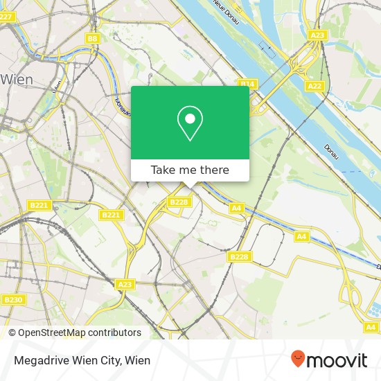 Megadrive Wien City Karte