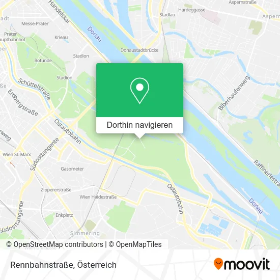 Rennbahnstraße Karte