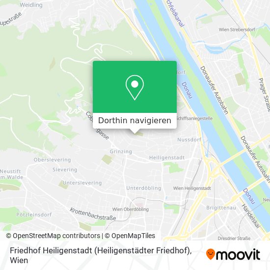 Friedhof Heiligenstadt (Heiligenstädter Friedhof) Karte