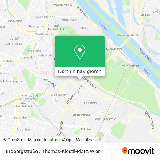 Erdbergstraße / Thomas-Klestil-Platz Karte