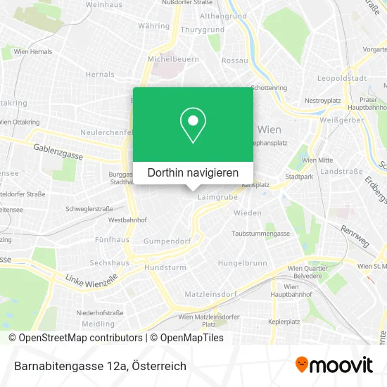 Barnabitengasse 12a Karte