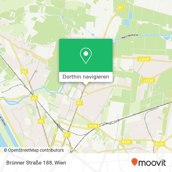 Brünner Straße 188 Karte