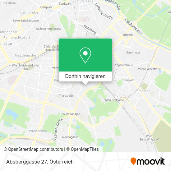 Absberggasse 27 Karte