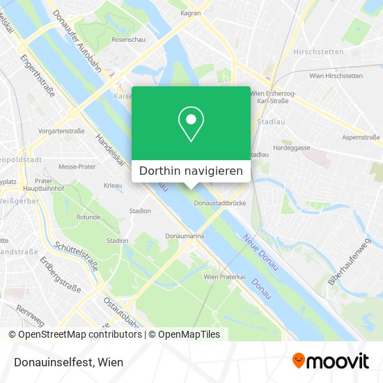 Donauinselfest Karte