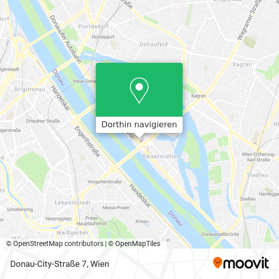 Donau-City-Straße 7 Karte
