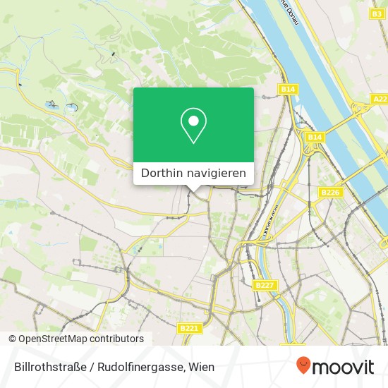 Billrothstraße / Rudolfinergasse Karte