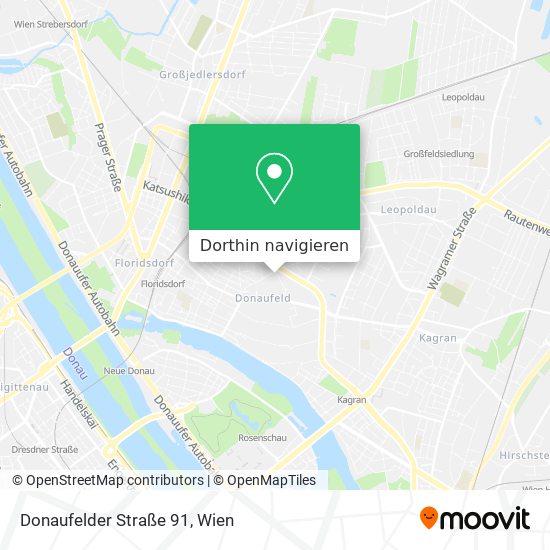 Donaufelder Straße 91 Karte