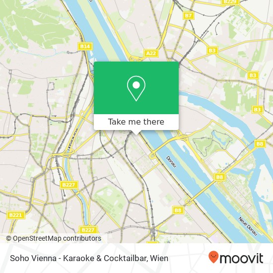 Soho Vienna - Karaoke & Cocktailbar Karte