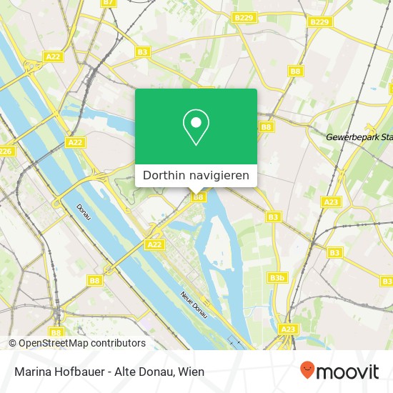 Marina Hofbauer - Alte Donau Karte