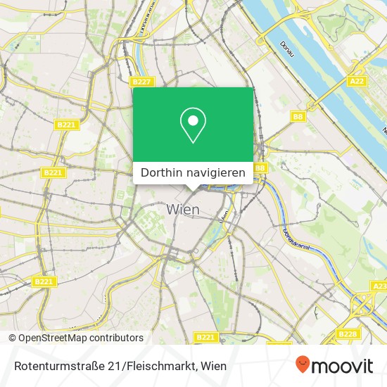 Rotenturmstraße 21 / Fleischmarkt Karte