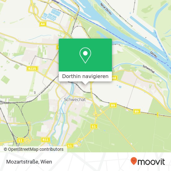 Mozartstraße Karte
