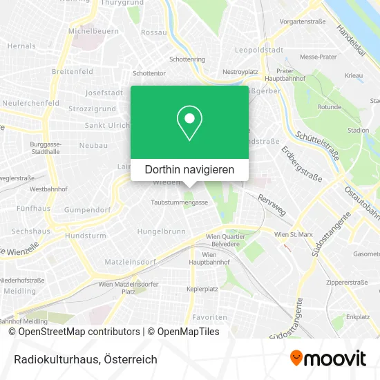 Radiokulturhaus Karte