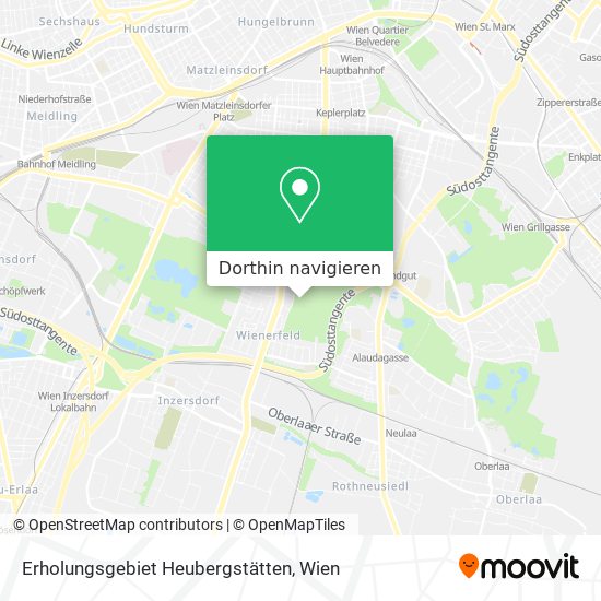 Erholungsgebiet Heubergstätten Karte