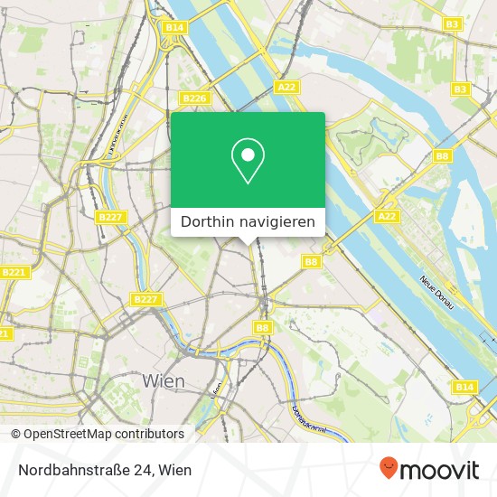 Nordbahnstraße 24 Karte