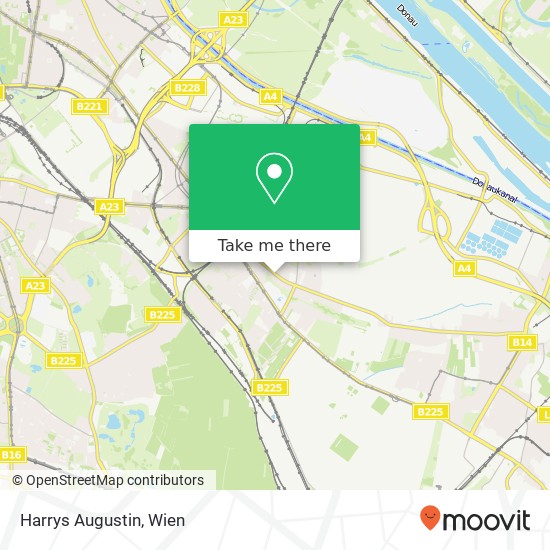 Harrys Augustin, Kaiser-Ebersdorfer-Straße 58 1110 Wien Karte