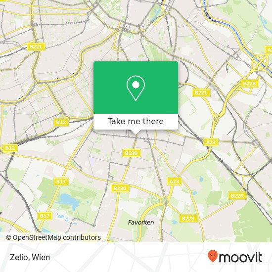 Zelio, Quellenplatz 1100 Wien Karte