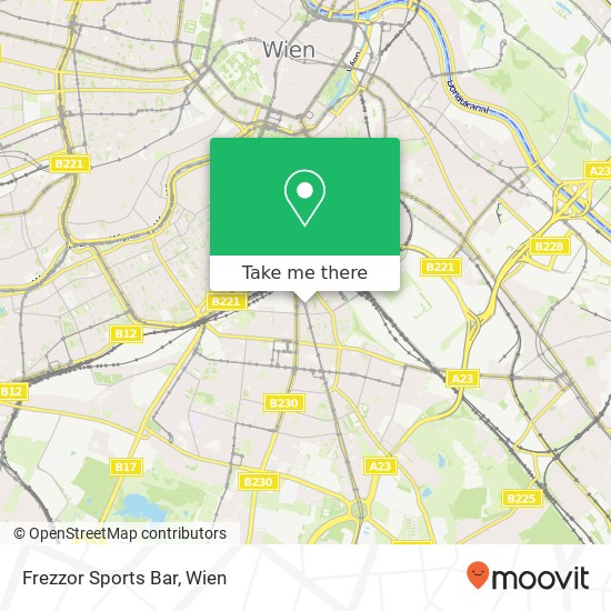 Frezzor Sports Bar, Columbusplatz 7-8 1100 Wien Karte