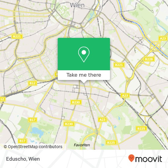 Eduscho, Keplerplatz 11 1100 Wien Karte