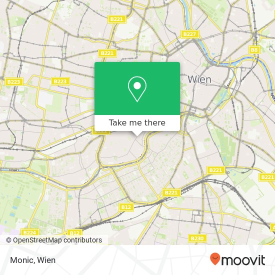 Monic, Gumpendorfer Straße 69 1060 Wien Karte