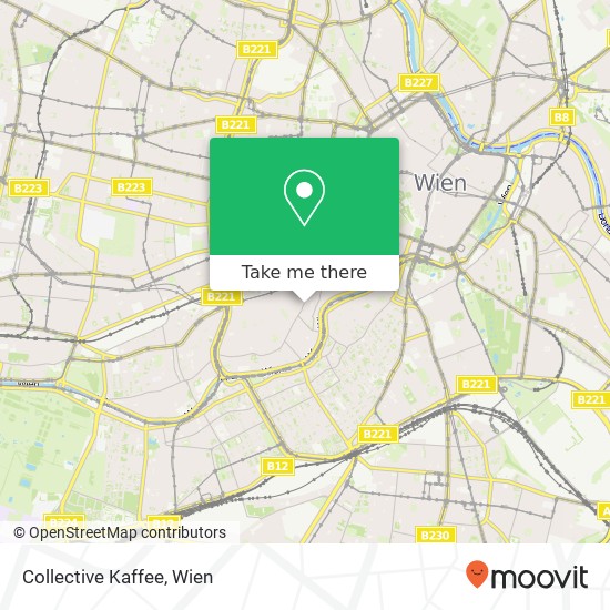 Collective Kaffee, Gumpendorfer Straße 65 1060 Wien Karte