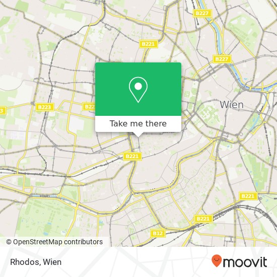 Rhodos, Kaiserstraße 38 1070 Wien Karte
