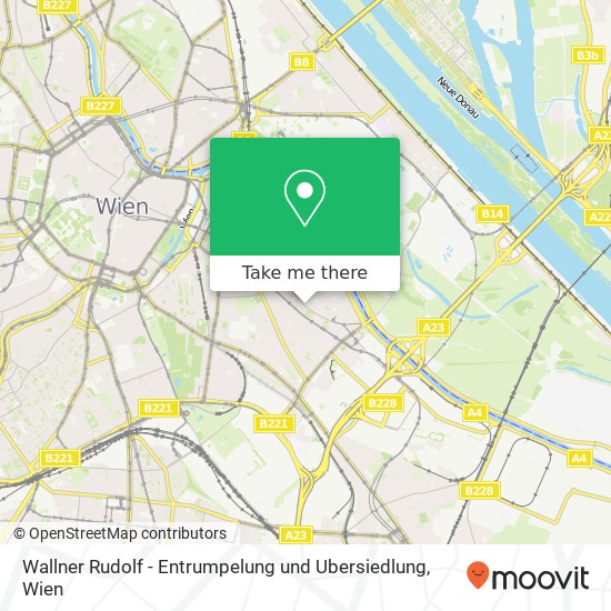 Wallner Rudolf - Entrumpelung und Ubersiedlung, Erdbergstraße 69 1030 Wien Karte