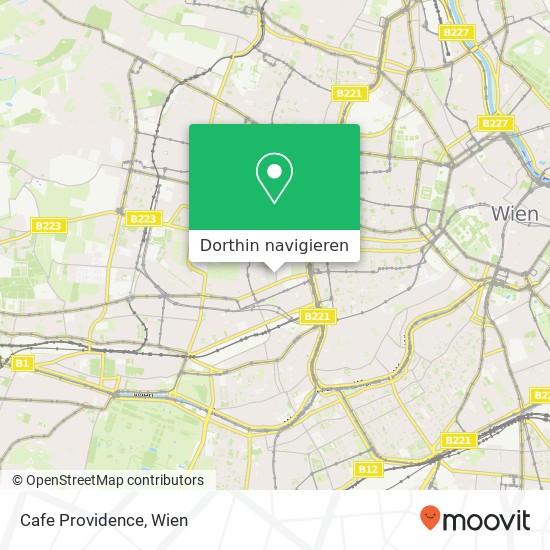 Cafe Providence, Vogelweidplatz 4G 1150 Wien Karte