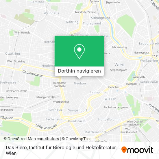 Das Biero, Institut für Bierologie und Hektoliteratur Karte