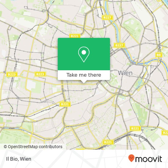 Il Bio, Burggasse 50 1070 Wien Karte