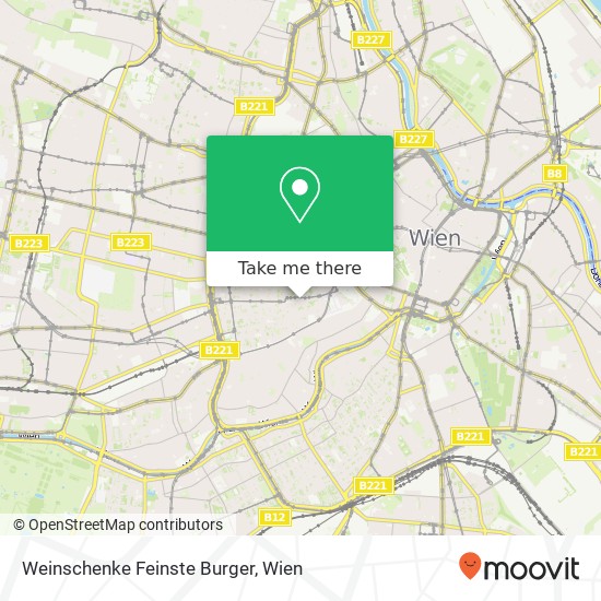 Weinschenke Feinste Burger, Mondscheingasse 1070 Wien Karte