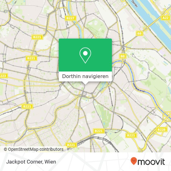 Jackpot Corner, Kärntner Straße 41 1010 Wien Karte