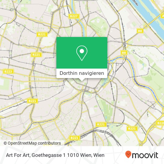 Art For Art, Goethegasse 1 1010 Wien Karte