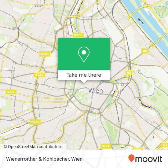 Wienerroither & Kohlbacher, Strauchgasse 2 1010 Wien Karte