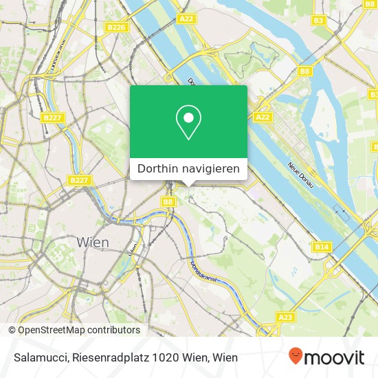 Salamucci, Riesenradplatz 1020 Wien Karte