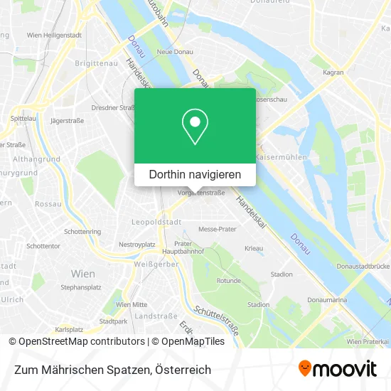 Zum Mährischen Spatzen Karte