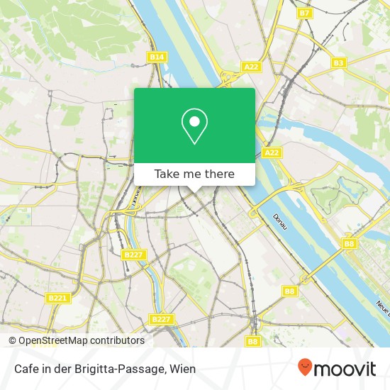 Cafe in der Brigitta-Passage, Dresdner Straße 38 1200 Wien Karte