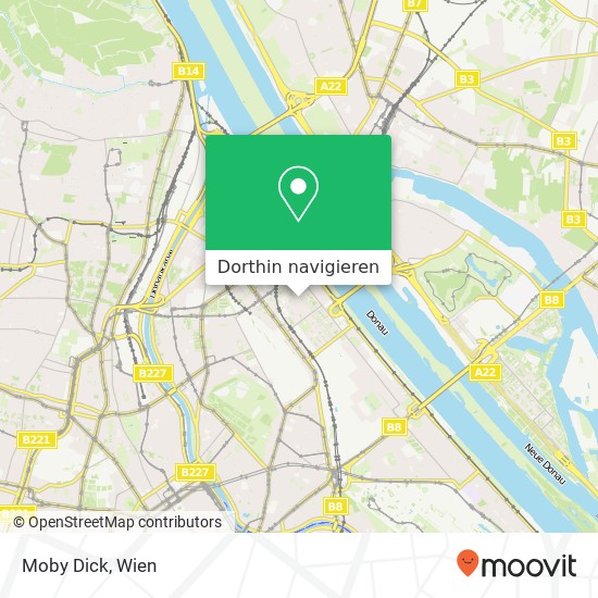 Moby Dick, Salzachstraße 1 1200 Wien Karte