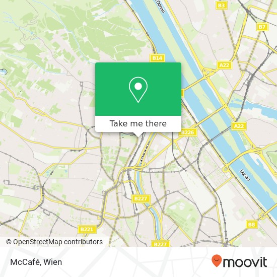 McCafé, Heiligenstädter Straße 66 1190 Wien Karte