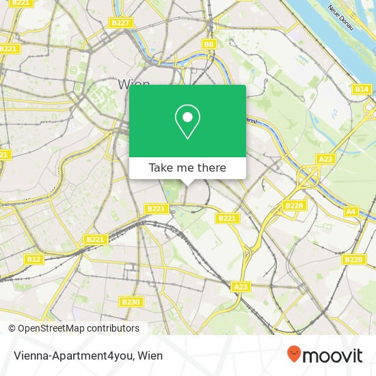 Vienna-Apartment4you Karte