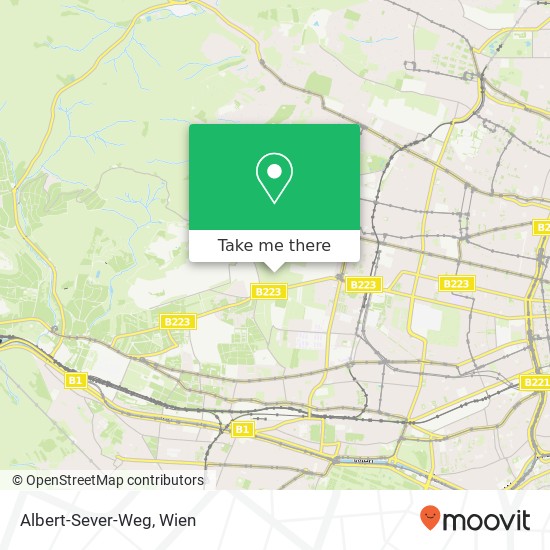 Albert-Sever-Weg Karte