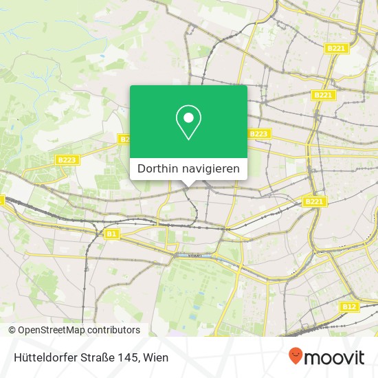 Hütteldorfer Straße 145 Karte