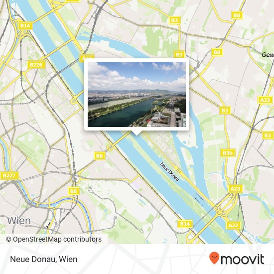 Neue Donau Karte